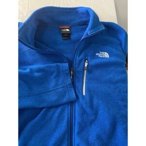 Men's The North Face‎ Lightweight Shellrock Full Zip Royal Blue Jacket Size -Lrg